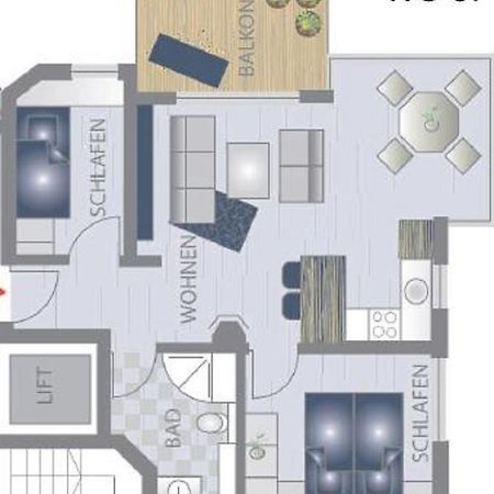 Apartment Seestern Гросенброде Экстерьер фото